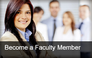 Become a Faculty Member